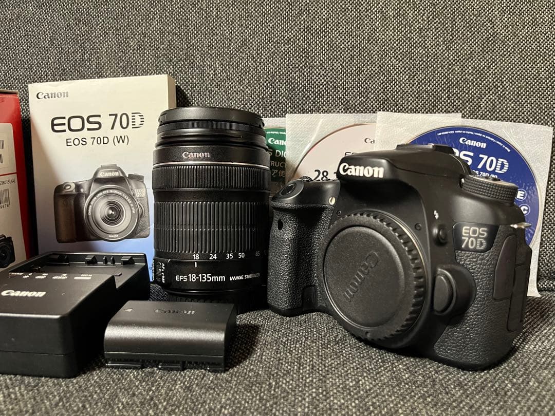Canon EOS 70D デジタル一眼レフセット　メンテナンス可能な方向け