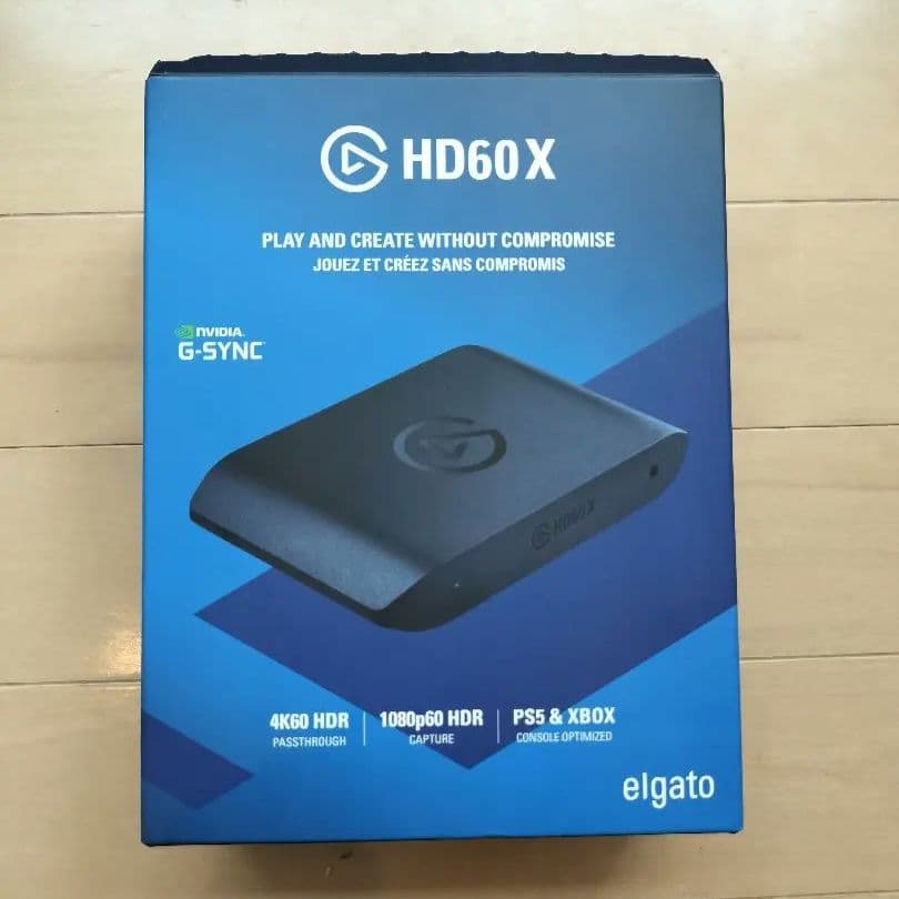 【新品未使用】elgato HD60X ゲームキャプチャーボード