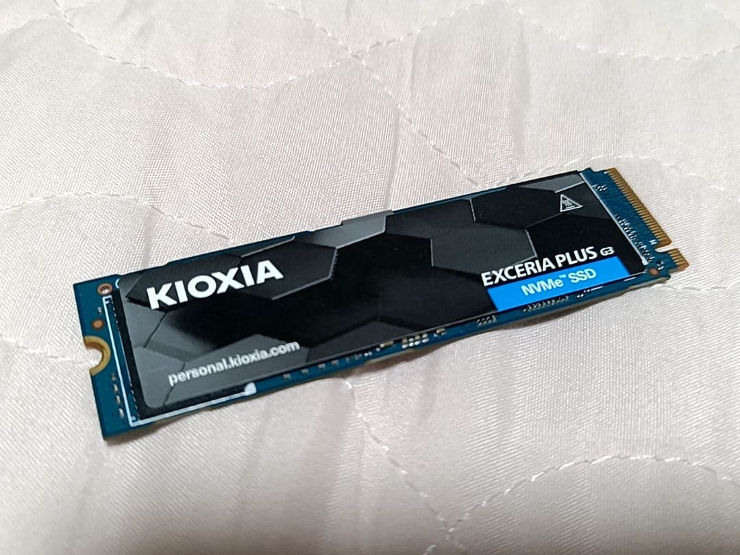 キオクシア エクセリアプラスG3 M.2 SSD 1TB NVMe Gen4.0