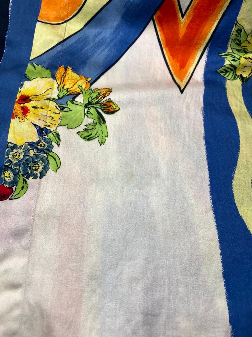 激レア！ジャンニ・ヴェルサーチシャツ　コットンツイル地　サイズ50 胸ポケット付