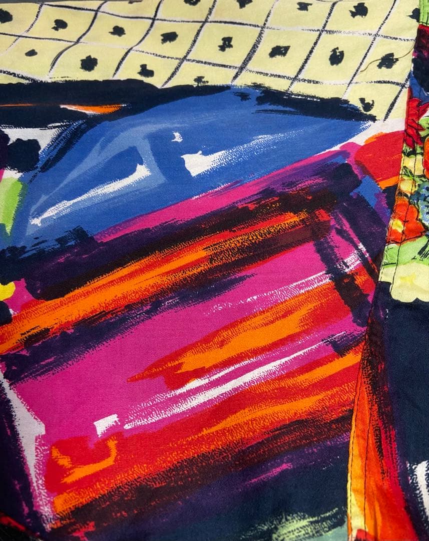 激レア！ジャンニ・ヴェルサーチシャツ　コットンツイル地　サイズ50 胸ポケット付