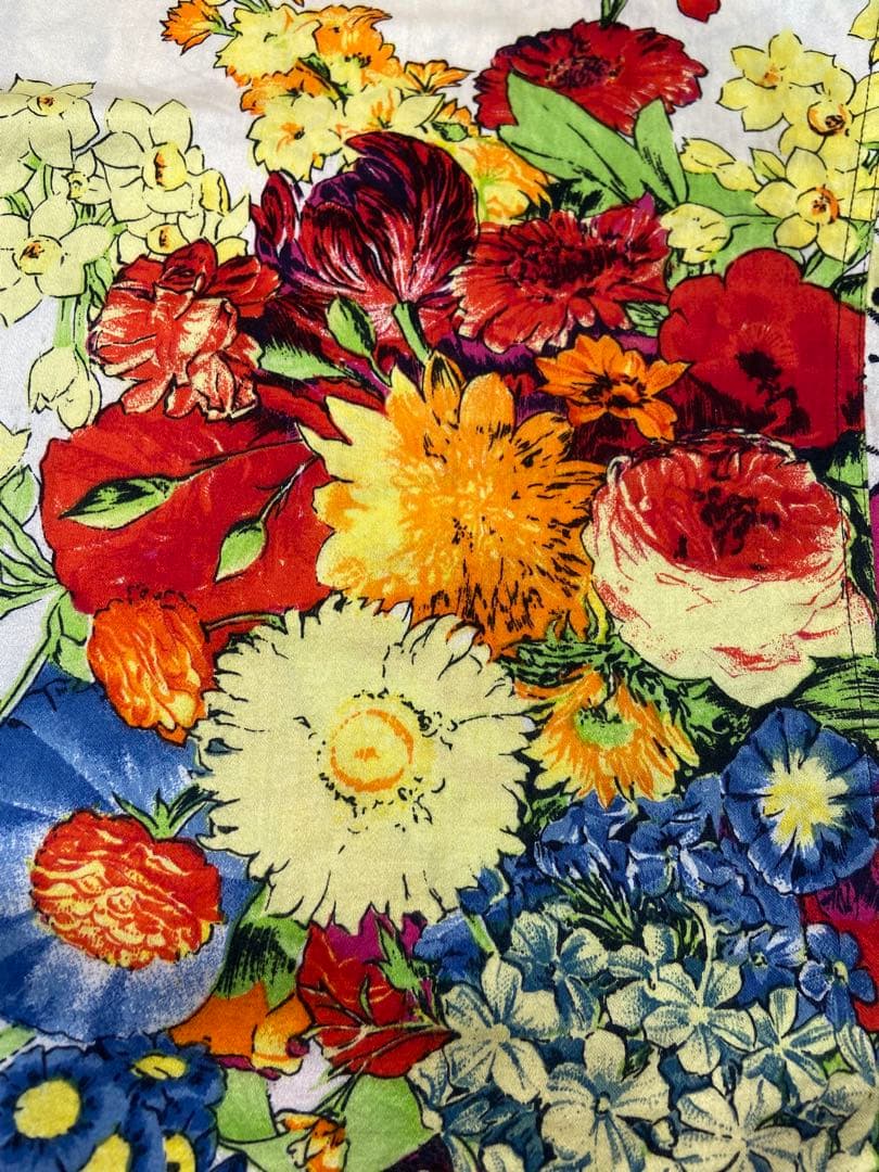 激レア！ジャンニ・ヴェルサーチシャツ　コットンツイル地　サイズ50 胸ポケット付