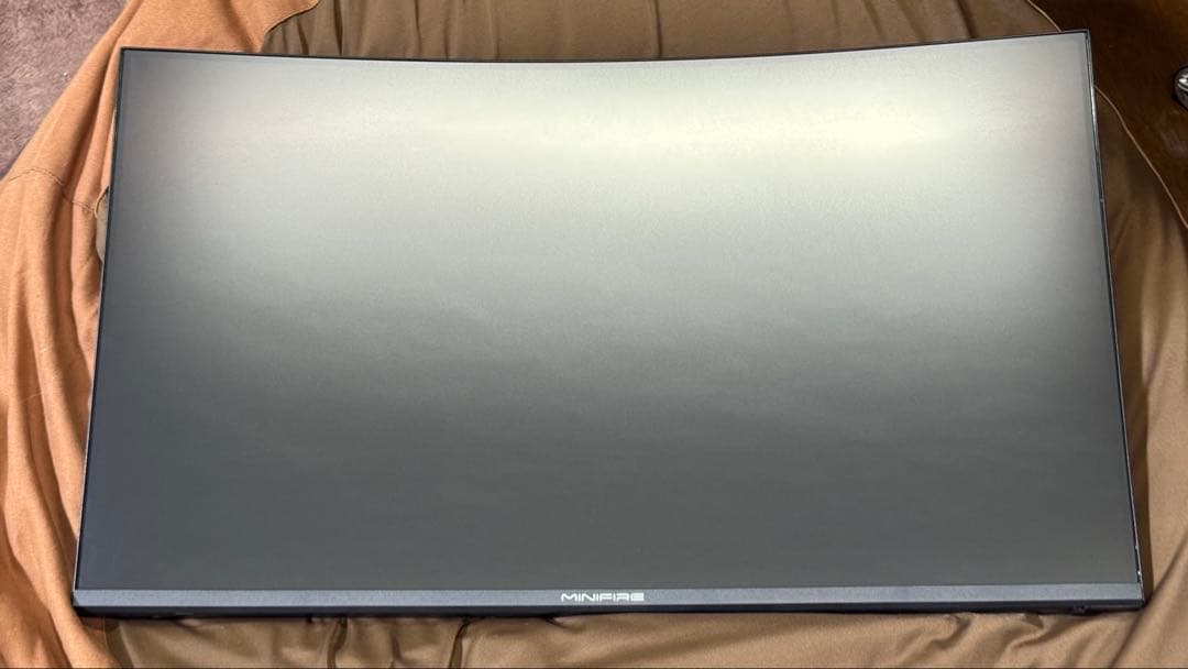 Minifire曲面PCモニター HDMI TYPE-C フルHD 27インチ