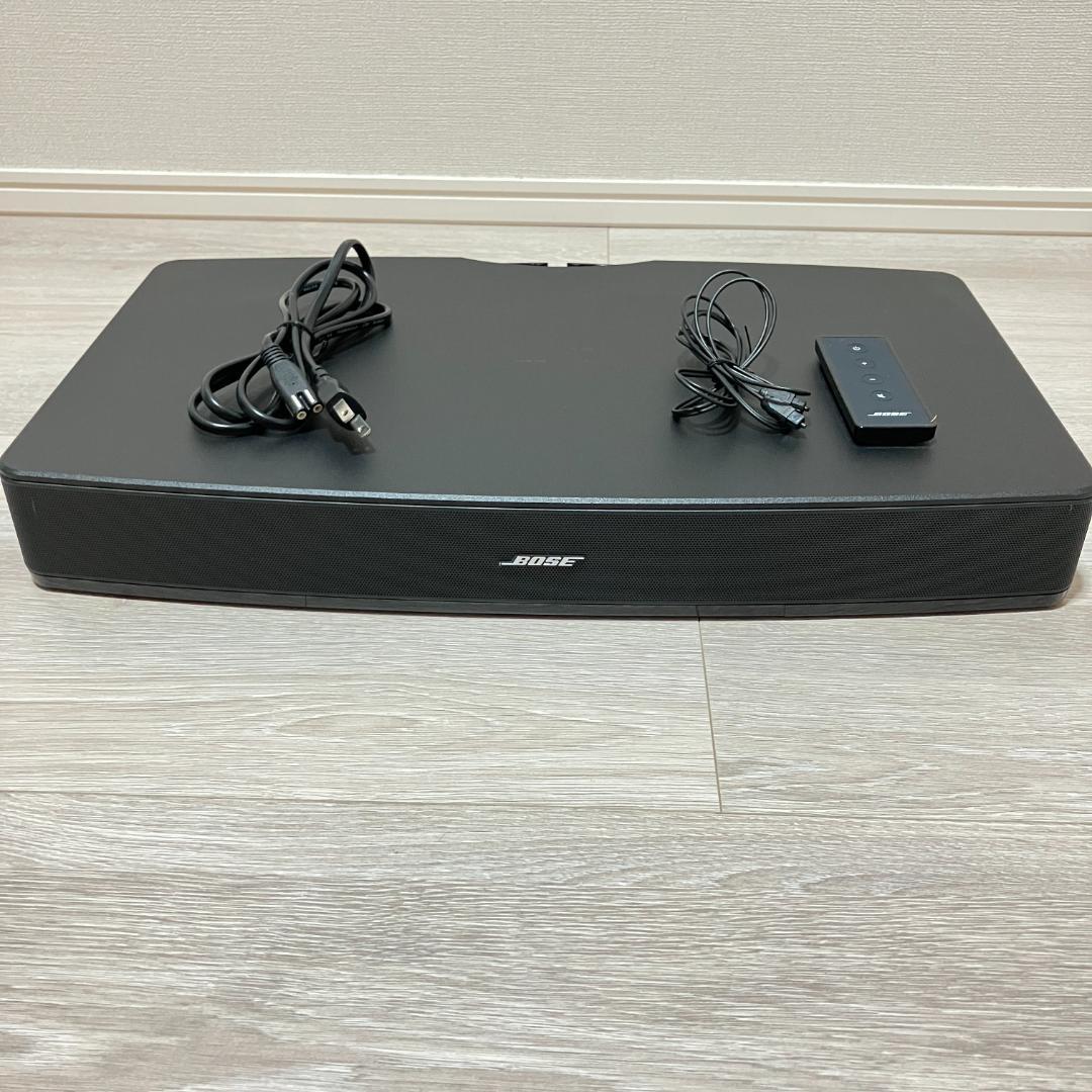 美品 BOSE Solo TV sound system スピーカー テレビ 黒