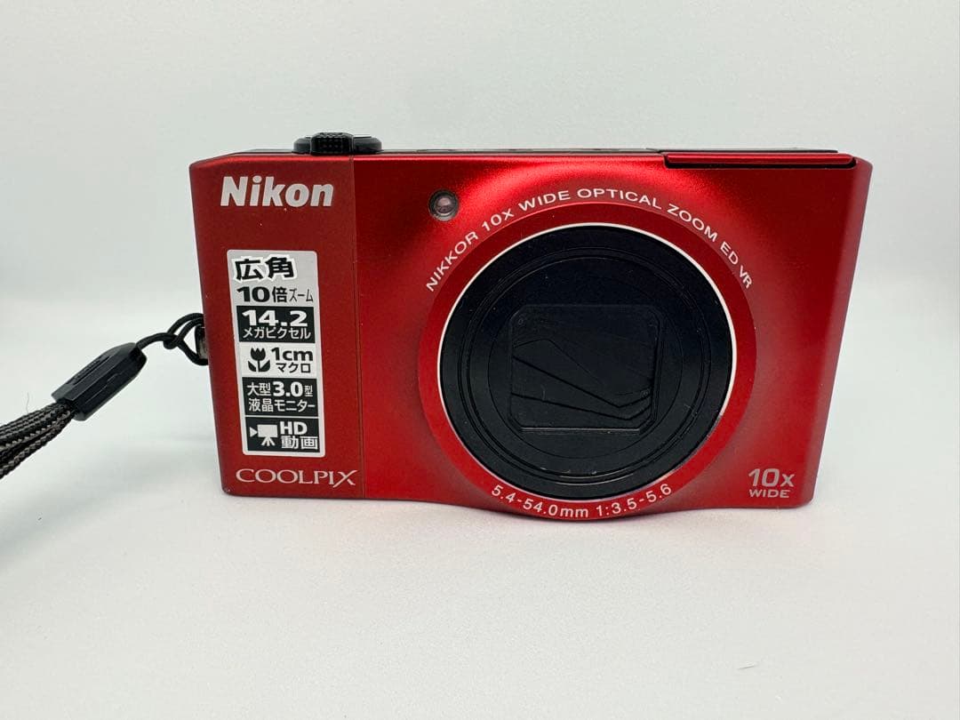 Nikon COOLPIX S8000 レッド 10倍光学ズーム