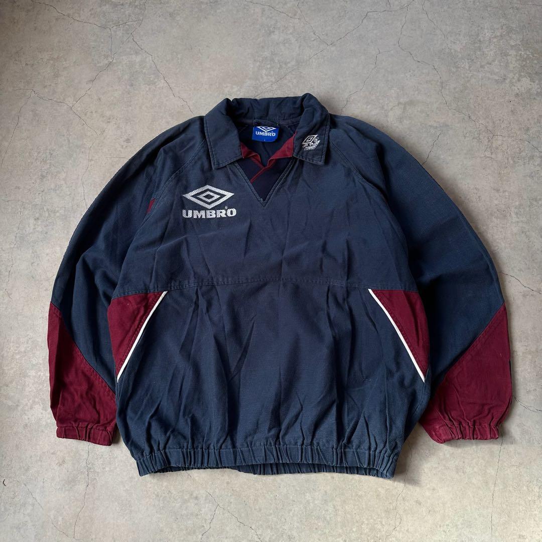 90's UMBRO アンブロ ドリルトップ プルオーバー