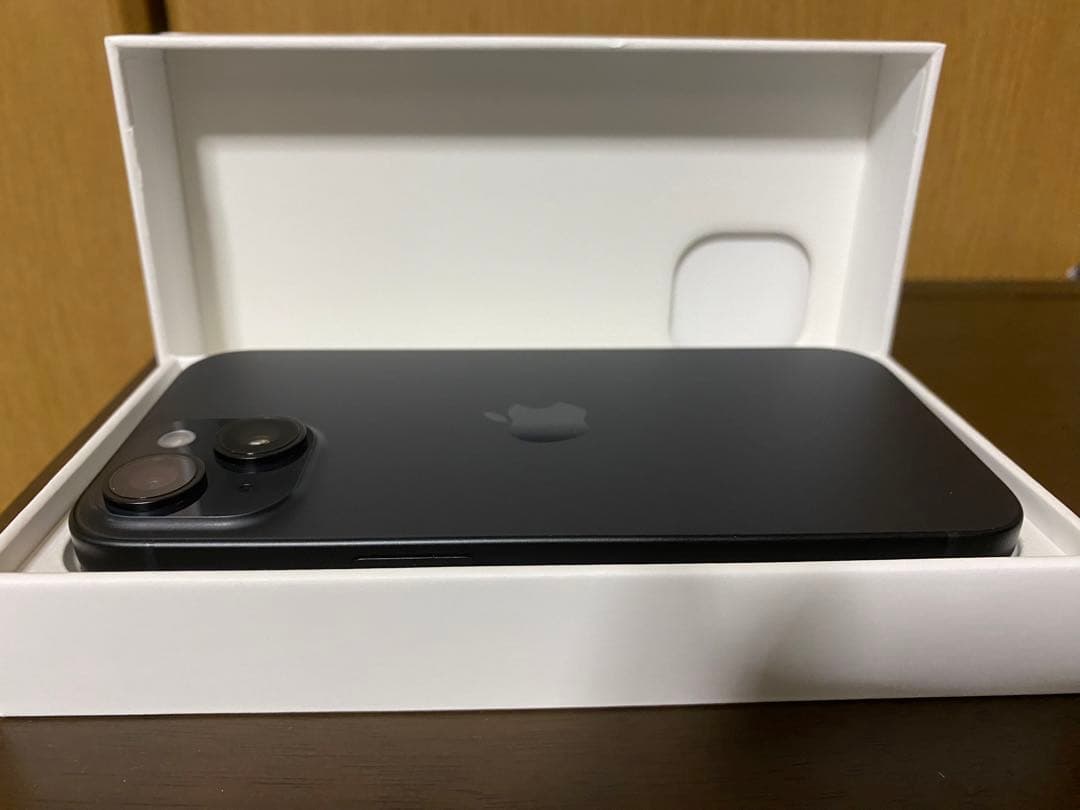 スマートフォン本体 iPhone15 128GB BLACK