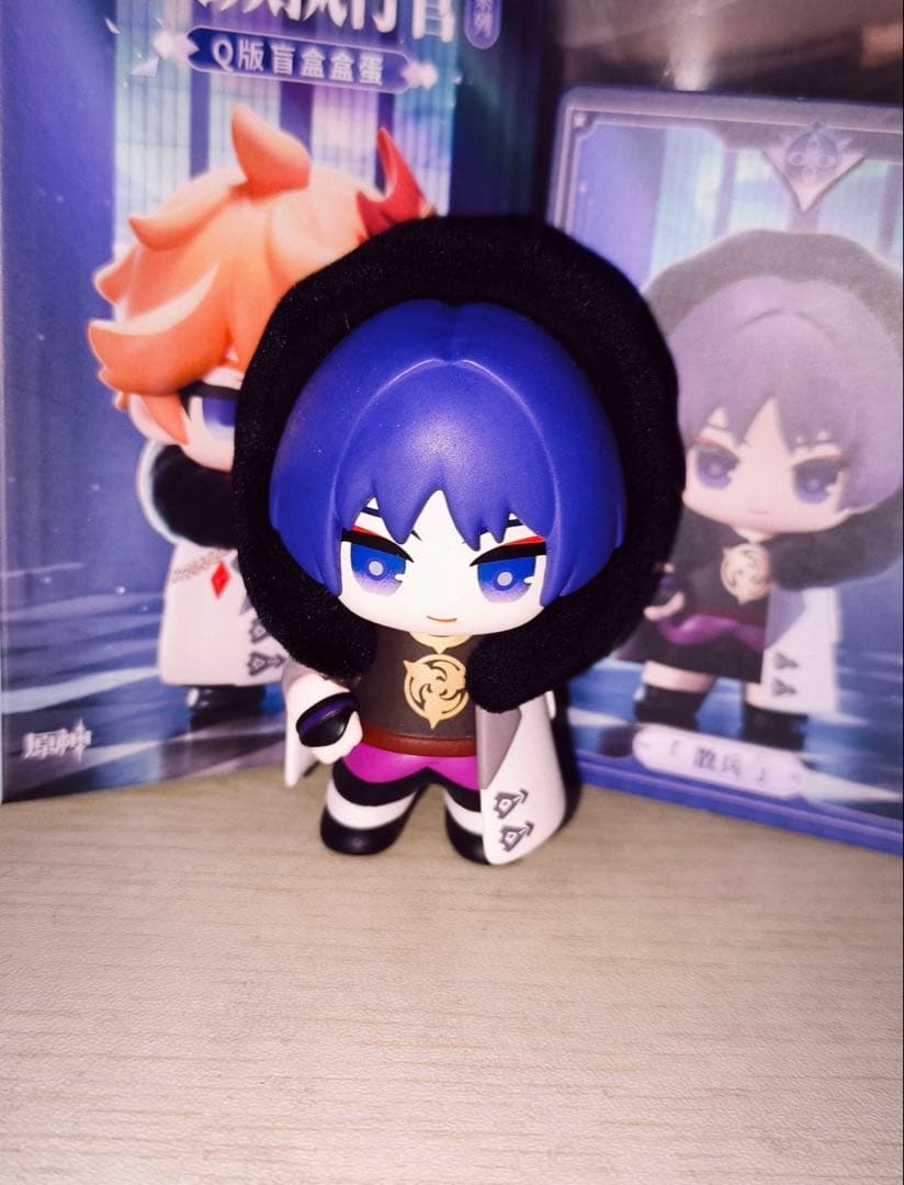 ゆ*こ様 原神 ファデュイ 執行官 ミニフィギュア スカラマシュ 散兵