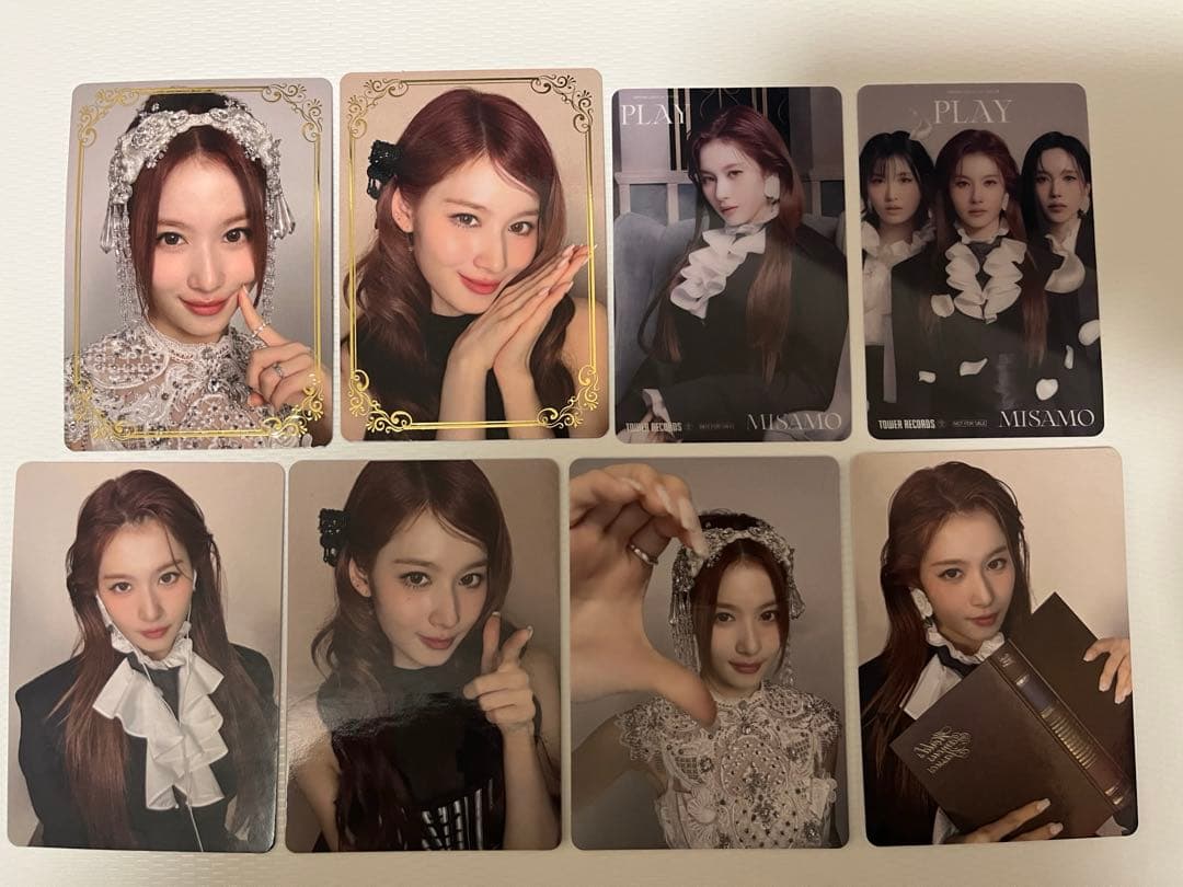 MISAMO PLAYトレカ ラキドロ 6枚 コンプ サナ　クリアトレカセット