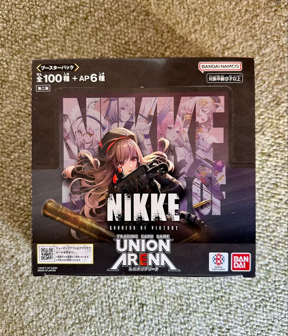 勝利の女神 NIKKE ユニオンアリーナ ブースターパック 1BOX