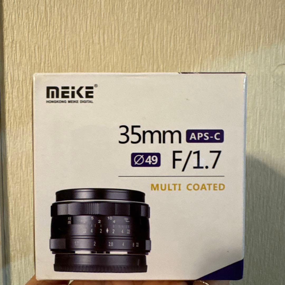 MEIKE 35mm F1.7 APS-C用 単焦点レンズ マニュアルフォーカス