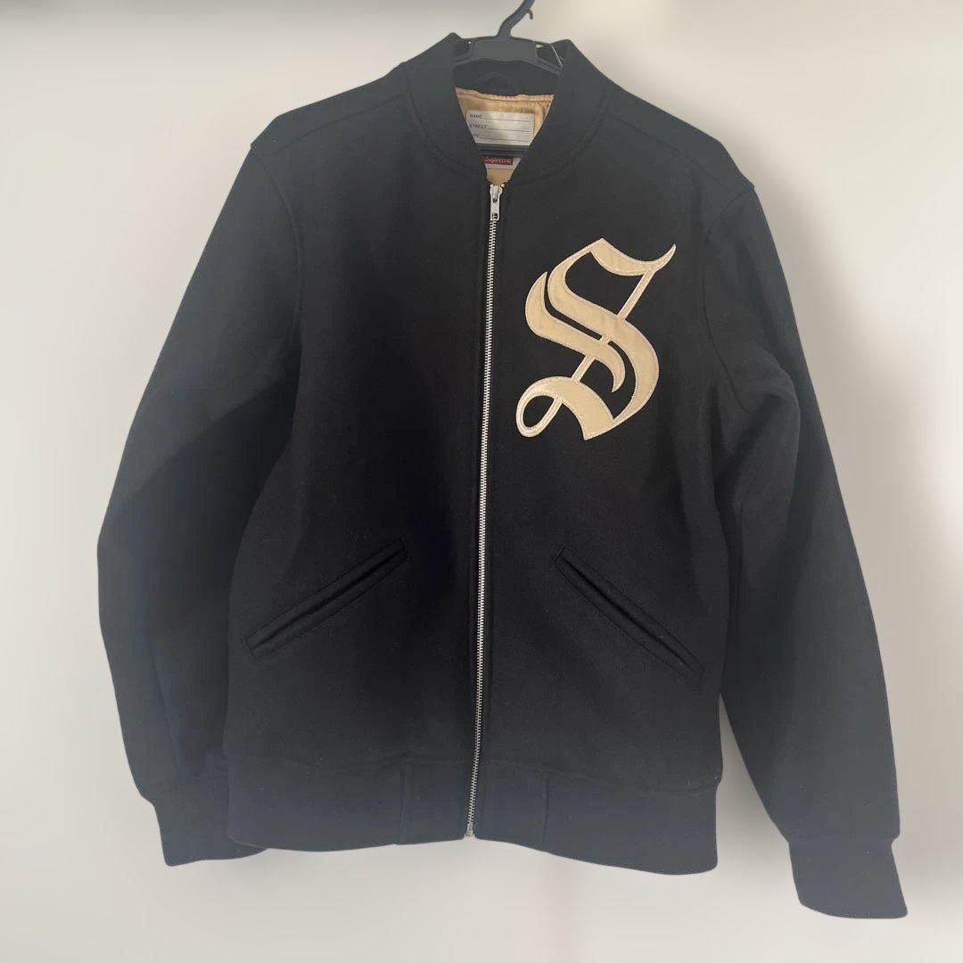 ジャケット・アウター SUPREME OLDENGLISH VARSITYJACKET
