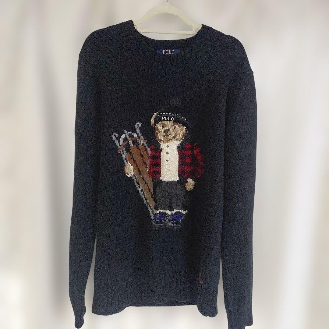 Polo Ralph Lauren クマ刺繍 長袖セーター